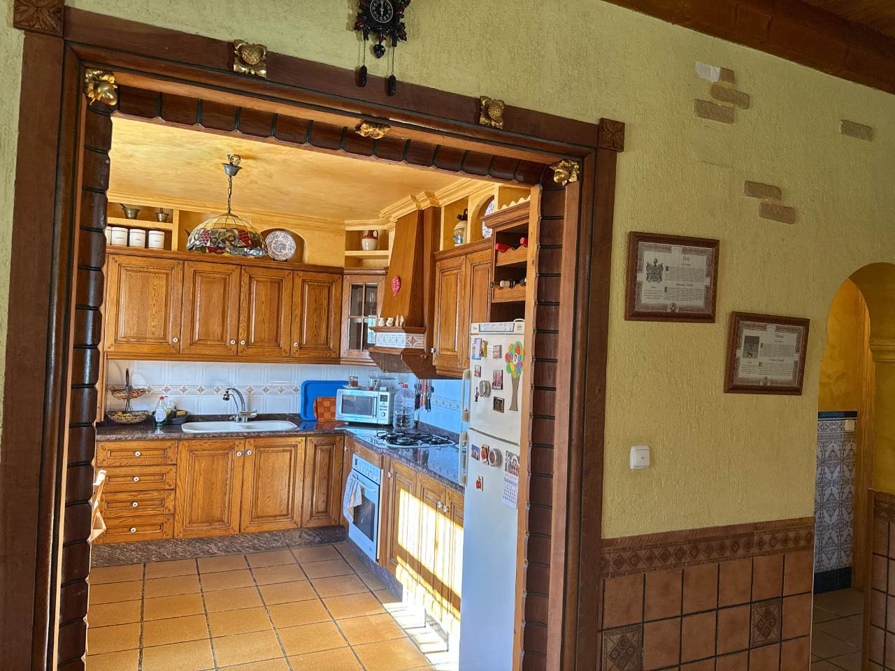 Chalet con piscina en partida Cucuch - Novelda